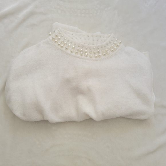 Hm cropped pearl sweater - Picture 4 of 5